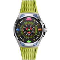 Nubeo NB-6099-SI-01 Herrenuhr Space Invaders Limited Edition Automatik 44mm 5ATM 