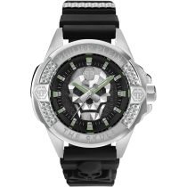 Philipp Plein PWAAA0121 The Skull 44mm Herrenuhr 44mm 5ATM