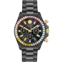 Philipp Plein PWSBA0623 Street Couture Chronograph Damenuhr 38mm 5ATM