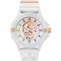 Philipp Plein PWUBA0123 The $kull Ecoceramic Herrenuhr 44mm 5ATM