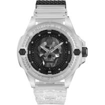 Philipp Plein PWWAA0423 The Skull 44mm Herrenuhr 44mm 5ATM