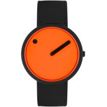 PICTO R44007-R006 Unisex Uhr Ghost Nets Signal Orange 40mm 5ATM