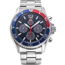 Orient RA-TX0201L10B Mako Chronograph Solar Herrenuhr 43mm 20ATM