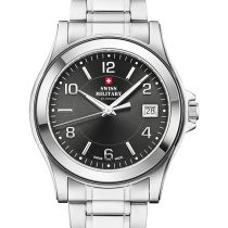 Swiss Military SM34002.21 Herrenuhr 39mm 5ATM