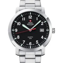 Swiss Military SM34083.07 Herrenuhr 40mm 5ATM