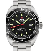 Swiss Military SMA34100.01 Diver Titanium Automatik 42mm 30ATM