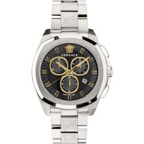 Versace VE7CA0723 New Chronograph Geo Herrenuhr 43mm 5ATM 