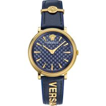 Versace VE8101219 V Circle Damenuhr 38mm 5ATM