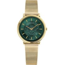 Versace VE8102519 V-Circle 38mm Unisex Damenuhr Herrenuhr 5ATM