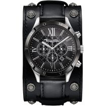 Thomas Sabo WA0140-218-203 Rebel Icon Chronograph Herrenuhr 43mm 5ATM