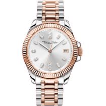 Thomas Sabo WA0371-277-201 Bicolor Damenuhr 33mm 5ATM