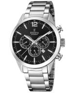 Festina F20343/8 Timeless Chronograph Herrenuhr 43mm 10ATM