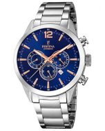 Festina F20343/9 Timeless Chronograph Herrenuhr 43mm 10ATM